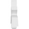 Ekena Millwork Davenport Architectural Grade PVC Gable Bracket, 72"W x 18"H x 4"D x 4"F, 6/12 Pitch GBP072X18X0404DAV00 - alternate 3